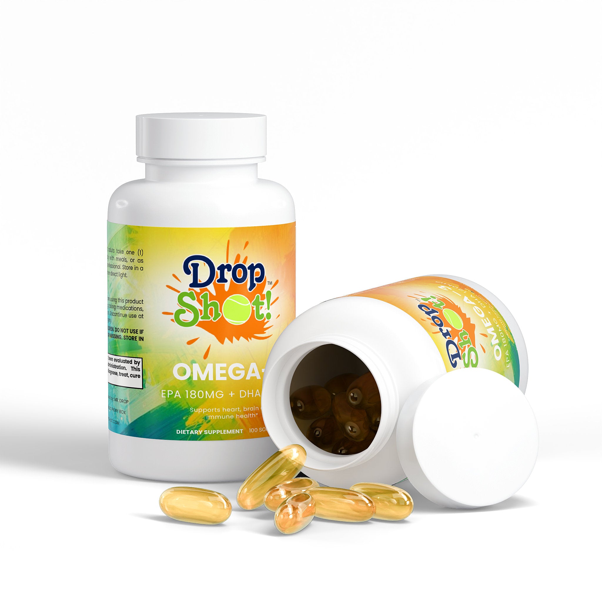 Drop Shot! Omega-3 EPA 180mg + DHA 120mg