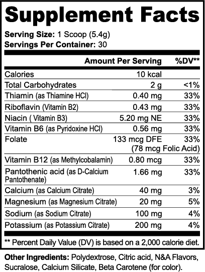 Drop Shot! Electrolyte Powder (Peach Mango)